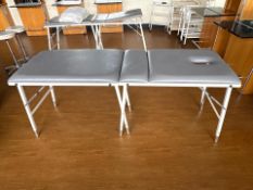 Adjustable Faux Leather Massage Bed