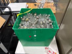 Box Of Glass Sample Bottles