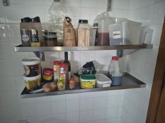 Stainless Steel Shelving x2