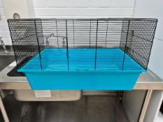 Plastic And Metal Animal Cage