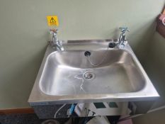 Sissons Wall mounted mounted Stainless Steel Sink