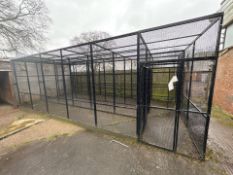 Black Metal Animal Cage