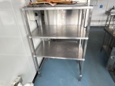 Stainless Steel Shelving Unit