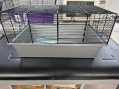 Plastic And Metal Animal Cage