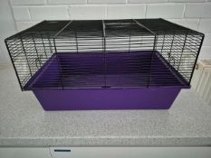 Plastic And Metal Animal Cage