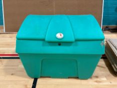 Green Plastic Grit Bin