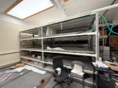 Grey Metal Adjustable Racking