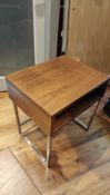2 x Side Tables with Cubby Hole 50cm Width