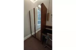 Wardrobe with Sliding Mirror Doors, No Reserve