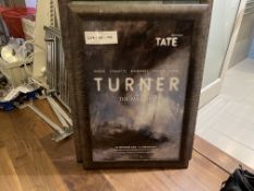 Framed Coloured Poster Artwork, Royal Academy of Arts David Hockney Tate Britain Turner & the Master