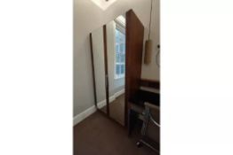 Wardrobe with Hinge Mirror Door (small), No Reserve