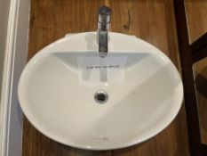 Vanity Sink Basin Round & Grohe Tap
