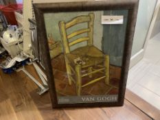 Framed Artwork, National Gallery Poster Van Gogh