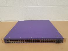 Extreme Networks X460-48p 48 Port PoE 1Gb Ethernet Switch Layer 3 16404 (2x PSU) (Edge License) Ref