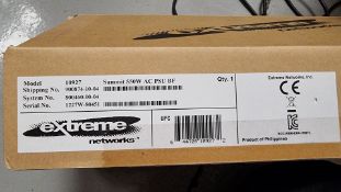Extreme Networks X670 AC 550W PSU Power Supply (Back-to-front airflow) 10927 New