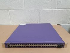 Extreme Networks X460-48t 48 Port 1Gb Ethernet Switch Layer 3 16402 (1x PSU) (Core License) Ref