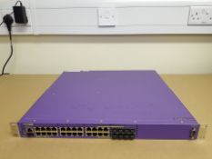 Extreme Networks X460-24t 24 Port 1Gb Ethernet Switch Layer 3 16401 (2x PSU) (Core License) Ref