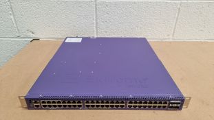 Extreme Networks X460-G2-48P-10GE4 48 Port 1G PoE+ Ethernet Switch Layer 3 16704 (4x SFP+) (2x PSU,