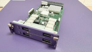 Extreme Networks VIM2-10G4x X480 4 Port 10GbE XFP Expansion Module 16312 Refurbished