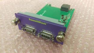 Extreme Networks VM3 X460 20G SummitStack Stacking Module 16419 Refurbished, No Reserve