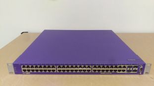 Extreme Networks X350-48t 48 Port 1Gb Ethernet Switch Layer 2 16202 Refurbished