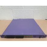 Extreme Networks X480-24X 24 Port 1G SFP (12x 1GBase-T, 2x 10G XFP) Ethernet Switch Layer 3 16303 (V