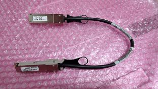 Extreme Networks 0.5M 40Gb QSFP+ Passive DAC Cable 10311 4050-00071-01 F/S