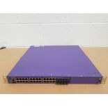 Extreme Networks X460-24t 24 Port 1Gb Ethernet Switch Layer 3 16401 (2x PSU) (Edge License) Ref