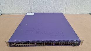 Extreme Networks X460-G2-48P-10GE4 48 Port 1G PoE+ Ethernet Switch Layer 3 16704 (4x 10GbE) (1x 715W