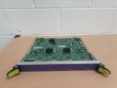 Extreme Networks BlackDiamond 10G4Xa 8810 4 Port 10GBase-XFP XFP Line Card 41612 Ref