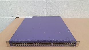 Extreme Networks X670V-48T-BF-AC 48 Port 10GBase-T Network Switch 17202 (Advanced Edge License, 2x P