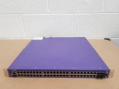 Extreme Networks X460-48p 48 Port PoE 1Gb Ethernet Switch Layer 3 16404 (2x PSU, 1x SummitStack) (Co