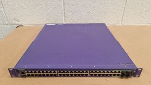 Extreme Networks X480-48t 48 Port 1Gb Ethernet Switch Layer 3 (2x PSU, VIM2-SummitStack, Advanced Ed