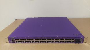Extreme Networks X460-48t 48 Port 1Gb Ethernet Switch Layer 3 16402 (2x PSU) (Edge License)