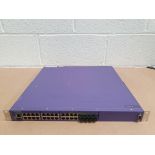 Extreme Networks X460-24t 24 Port 1Gb Ethernet Switch Layer 3 16401 (2x PSU, SummitStack) (Edge Lice