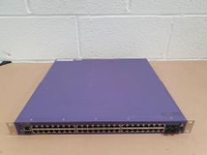 Extreme Networks X460-48t 48 Port 1Gb Ethernet Switch Layer 3 16402 (1x PSU, SummitStack) (Core Lice