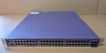 Extreme Networks X460-G2-48P-GE4 48 Port 1G PoE+ Ethernet Switch Layer 3 16719 (4x SFP) (1x 715W PSU
