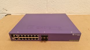 Extreme Networks X440-G2-12T-10GE4 12 Port 1G (4x SFP+) Ethernet Switch Layer 3 L3 16530 (Edge Licen