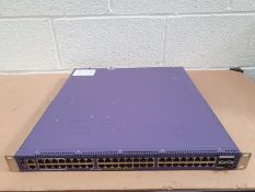 Extreme Networks X460-G2-48P-10GE4 48 Port 1G PoE+ Ethernet Switch Layer 3 16704 (4x SFP+) (2x 1100W