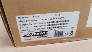 Extreme Networks VIM1-SummitStack512 Stacking Module 17014 New