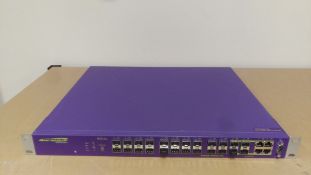 Extreme Networks X450a-24x 24 Port 1Gb SFP Ethernet Switch Layer 3 16155 (Core License) Refurbished