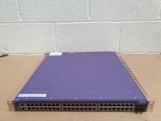 Extreme Networks X670V-48T-FB-AC 48 Port 10GBase-T Network Switch 17201 (Core License, 2x PSU, VIM4-