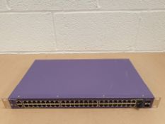 Extreme Networks X440-48T-10G 48 Port 1G (2x 10G SFP+) Ethernet Switch Layer 3 L3 16509 (Edge Licens