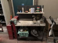 Work Bench And Contents