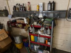 Assortment Of Cleaning And Polishing Supplies, No Reserve