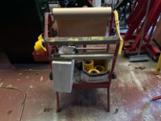 Masking Paper And Tape Dispenser Stand, No Reserve