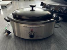 Top Massage Stone Heater 6 Quart Stone Oven, No Reserve