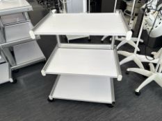 Three Tier Wheeled Trolley