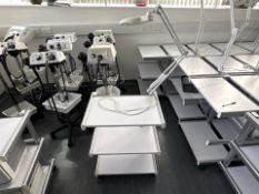 Three Tier Wheeled Trolley With Light, No Reserve