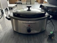 Top Massage Stone Heater 6 Quart Stone Oven, No Reserve